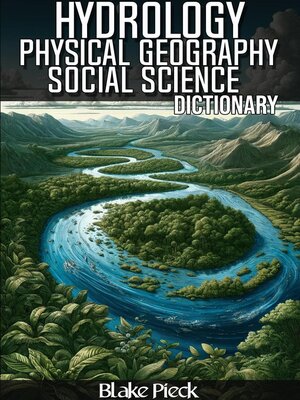 cover image of Hydrology Dictionary